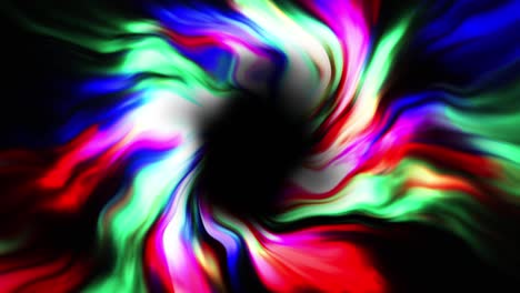 warp hole color loop material animation motion graphics