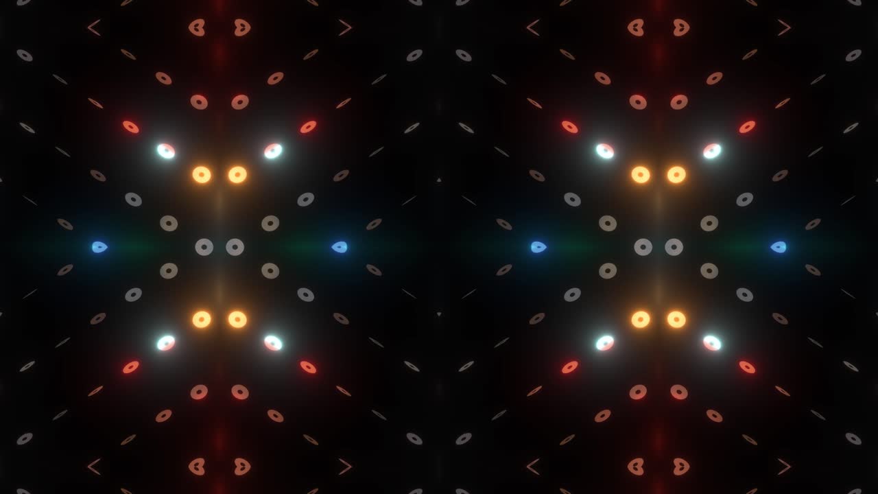 Colorful Abstract Light Pattern