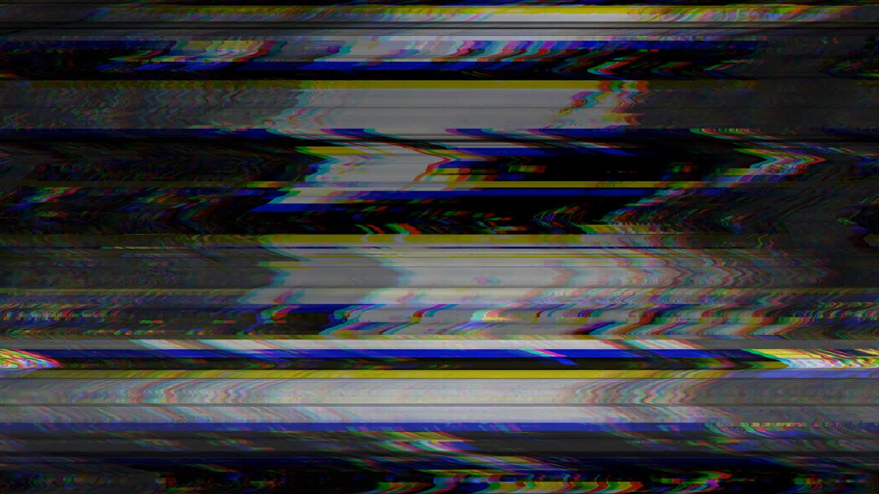 Forstyrret tv-sendesignal.