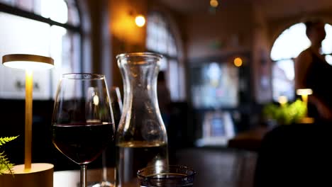 people enjoying drinks in a cozy cafe