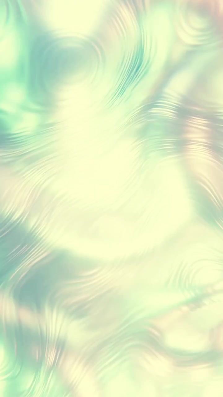 Abstract Iridescent Liquid Waves Flowing Softly in Pastel Colors