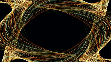 abstract animated background framing