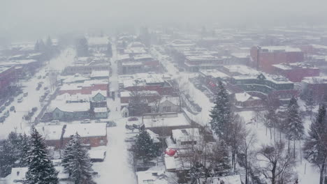 snowstorm in luxury aspen colorado