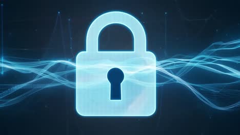 padlock representing data security