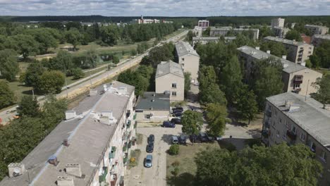 establishing soviet residental district chimija in daugavpils latvia