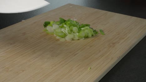 cooking vegetables in home kitchen