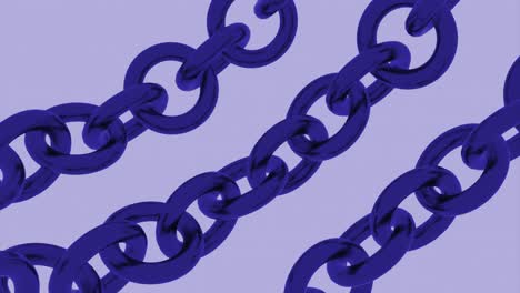 blue chain pattern