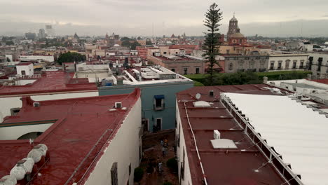 landing view oin dowtown queretaro