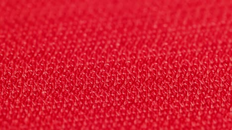 vista macro de cerca de la superficie de velcro rojo con micro ganchos
