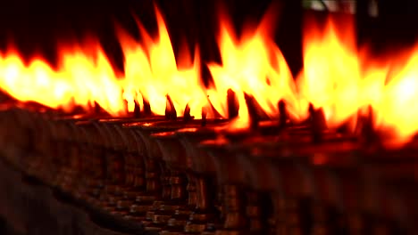 Candles-burning-in-temple-on-alter