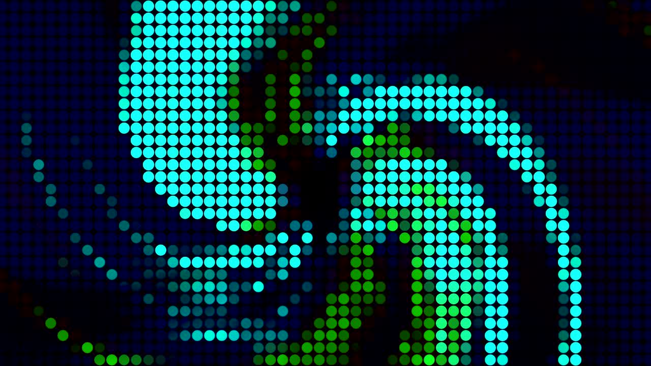 diseño espiral abstracto con círculos