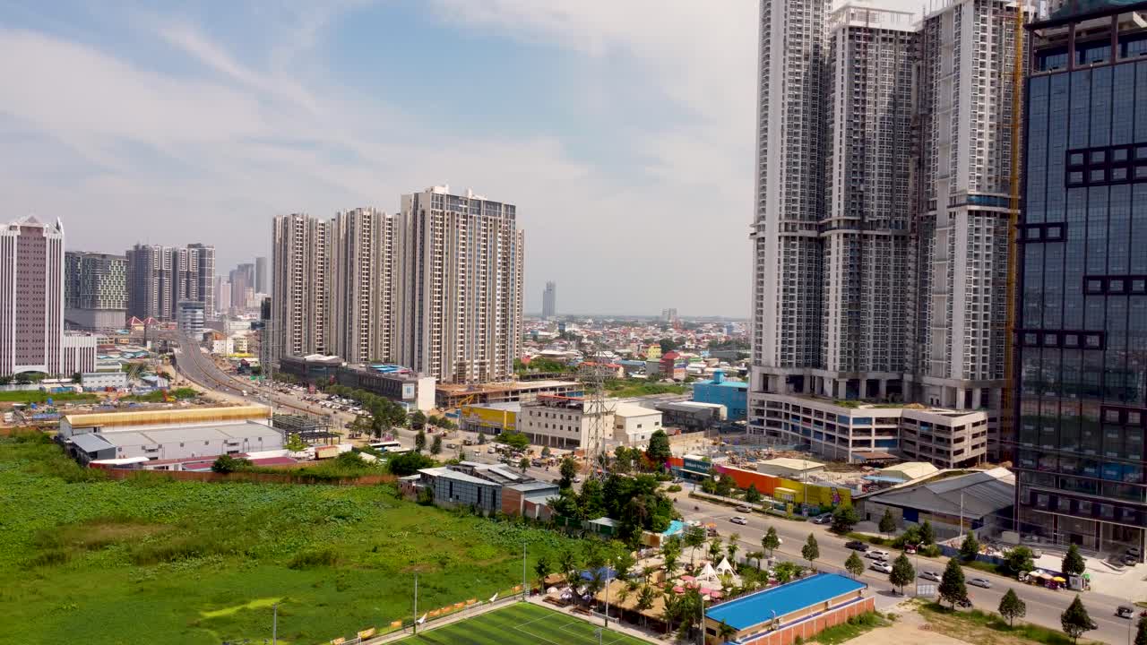 Cambodia Phnom Penh capital city under development Southeast Asia real estate