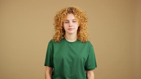 young woman expressing emotional distress
