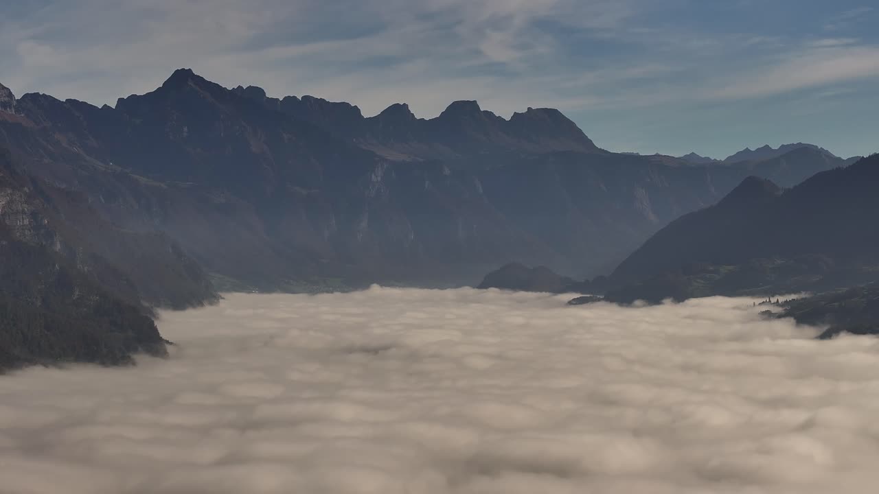 Mountains Above the Clouds: A Breathtaking Aerial View