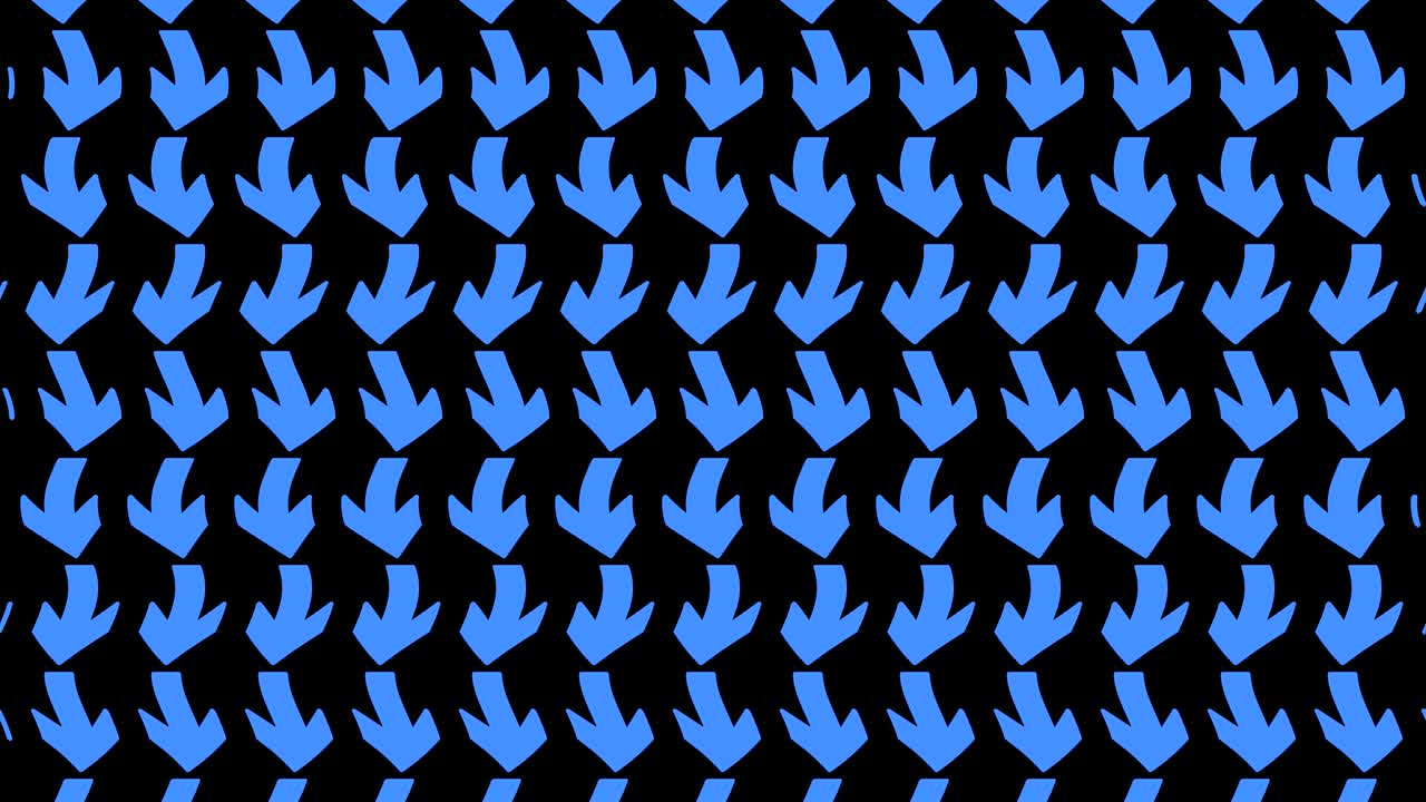 2D graphic video pattern with a vertical wave effect that moves down