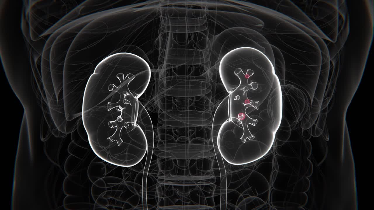 Multiple Kidney stones Indication X-Ray Video | kidney stones in Vertical HD X-Ray Video