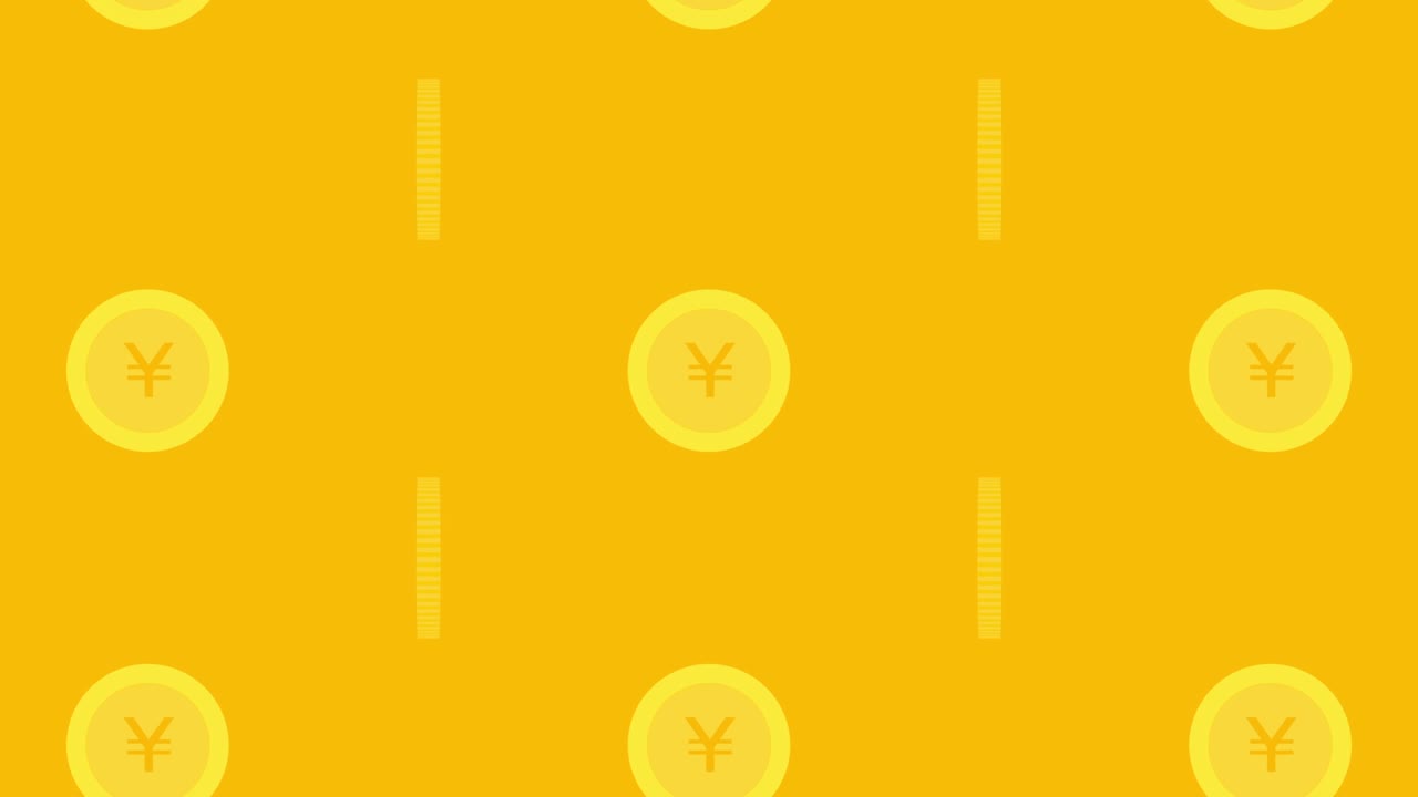 간단하고 귀여운 돈 애니메이션: 일본 엔