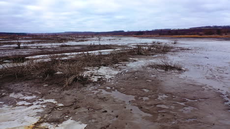 global water crisis.contamination of water. death of plants due to water scarcity. pollution of lakes and rivers. environmental problems on earth.