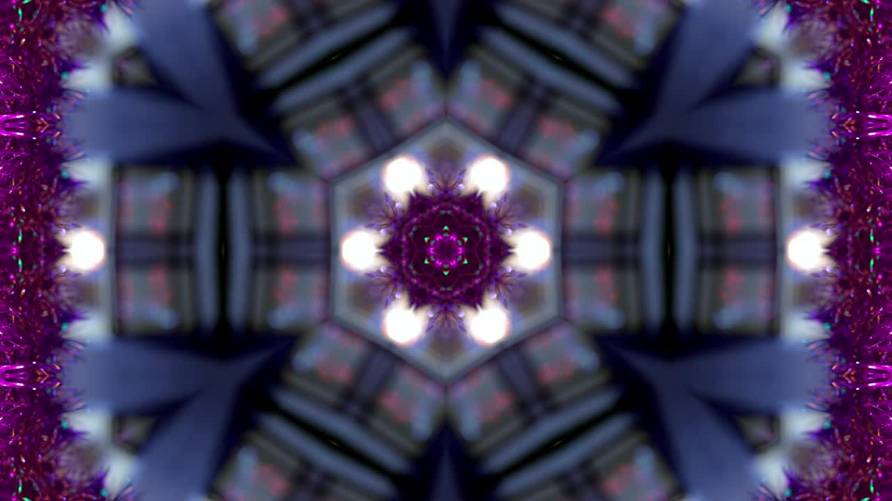 калейдоскоп абстракции нового года