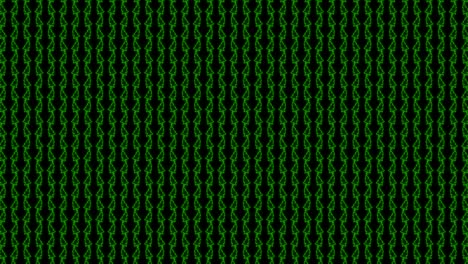 christmas tree tiled background animation pattern in glowing green and black