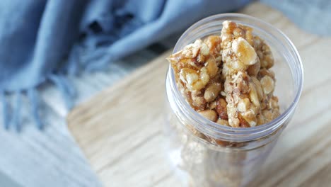 Peanuts-sweet-candy-on-table