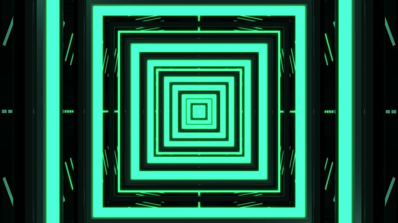 bucle de espacio de túnel