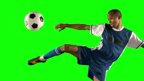 Football-player-kicking-the-ball-