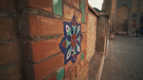 mosaiken in samarkand, amir temur mausoleum usbekistan gebaut im jahr 1404, video 37 von 46