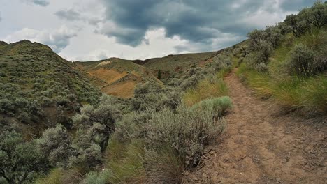 a journey through time: kamloops landscape time-lapse from mara loop trailhead