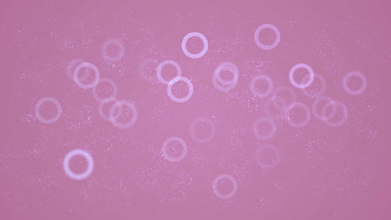 Moving Bokeh Particles on Gradient Background Infinite Loop stock video