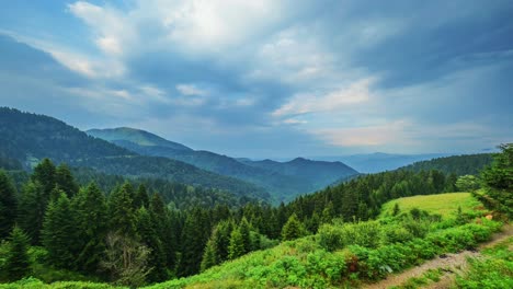 Time-lapse-footage-of-dramatic-landscape