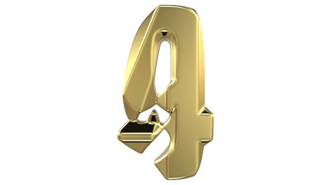 transformación del dígito "4" en el dígato "9" y viceversa