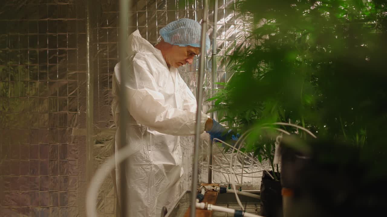 Marijuana Cultivation in Controlled Environment