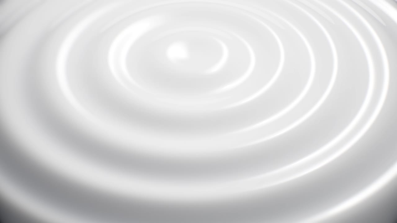 하 배경은 부드럽게 물결, 우유 크림, 흐르는 애니메이션, 은 루프, 4k