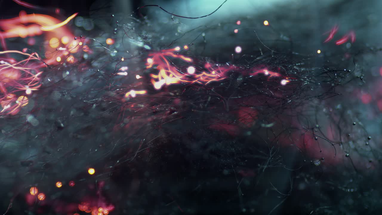 las llamas se apoderan de la red.