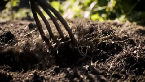 intricate details of soil tillage: the art of turning earth to prepare for new life and growth in gardening and agriculture