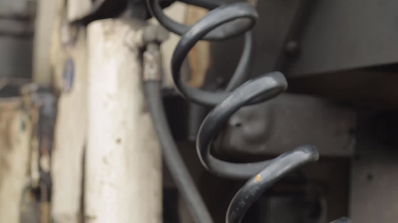 Industrial plant machinery hydraulic mechanical system coil