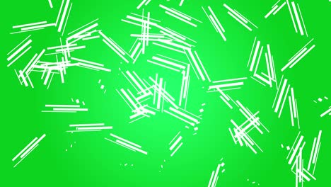 modern abstract scratches geometric motion background loop green