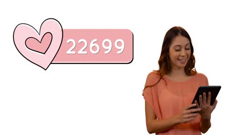 aumento del número de corazones 4k