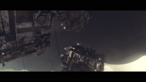 huge alien qube artifacts in the desert