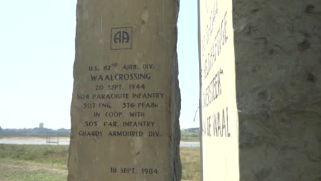 waalcrossing memorial monument