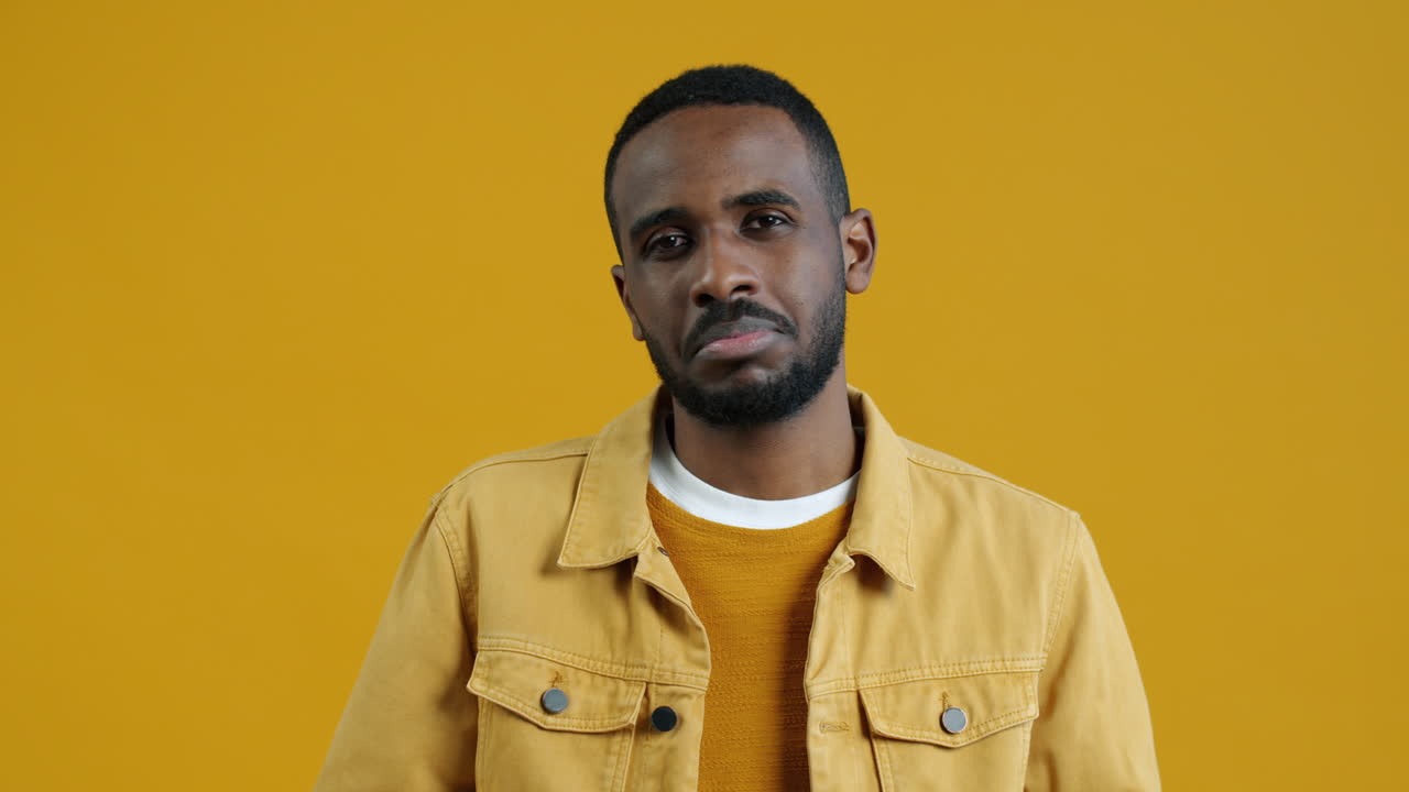 Man in a Mustard Yellow Jacket