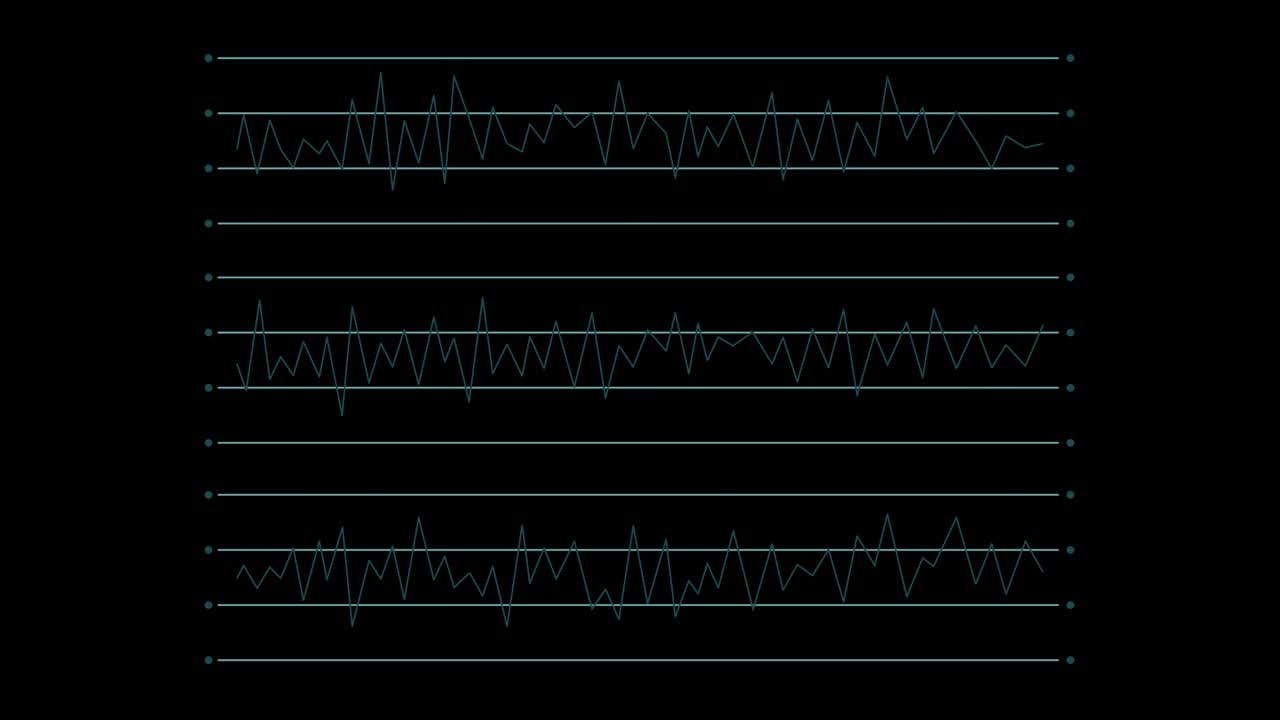 애니메이션 데이터 리포트 파동