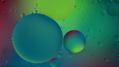 abstract colorful bubbles