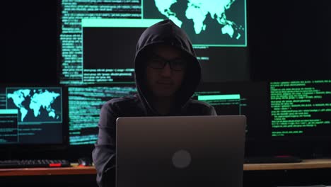 hacker at work