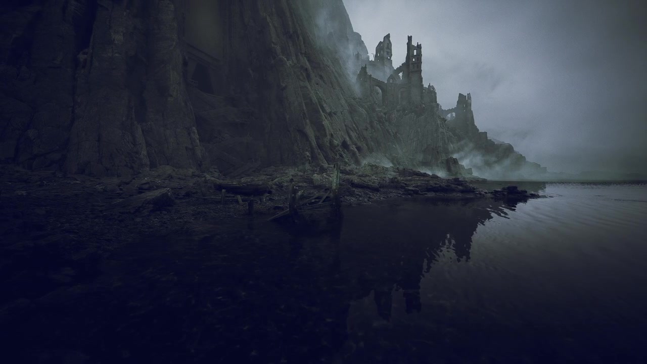 Paisaje costero impresionante con acantilados imponentes y agua como un espejo