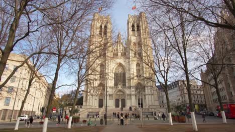 roman catholic cathedral church in brussels