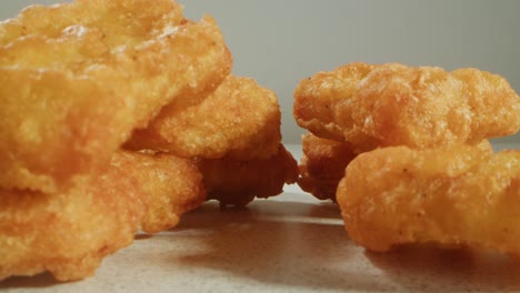 crispy fried chicken nuggets