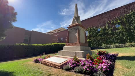 grave in downtown slc of heber c