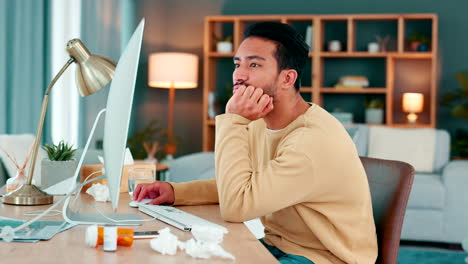 Sick-and-tired-freelancer-staring-at-computer